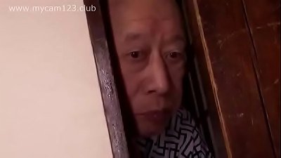 This daughter-in-law in law sense genitals with him