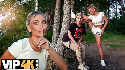 MOMMY4K. Russian cougar Malusha found a boy with giant manstick in the park and screwed him in 5 minutes